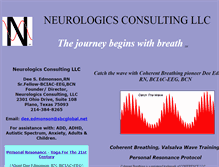 Tablet Screenshot of neurologics.us